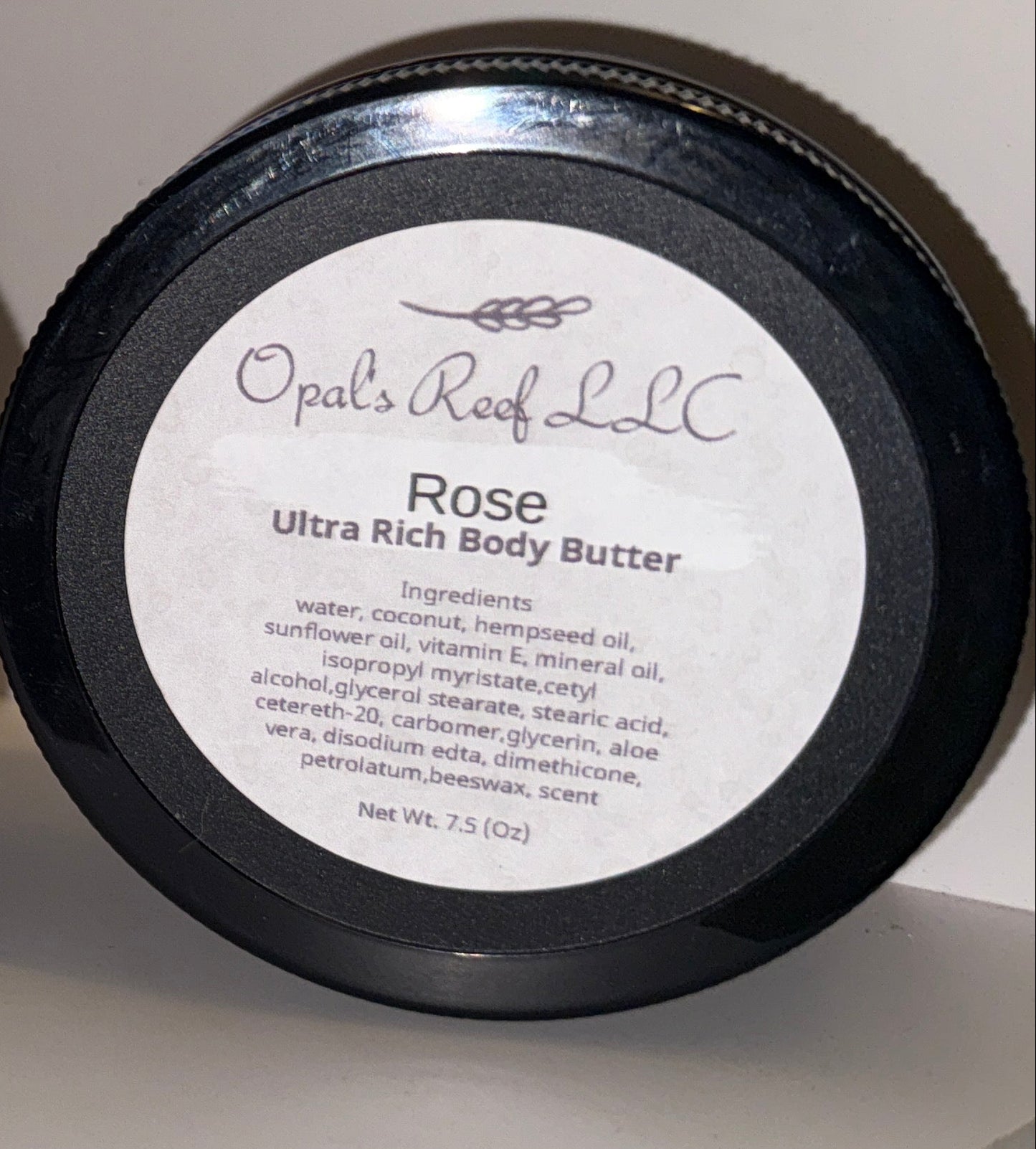 7.5oz bay rum Ultra rich body butter
