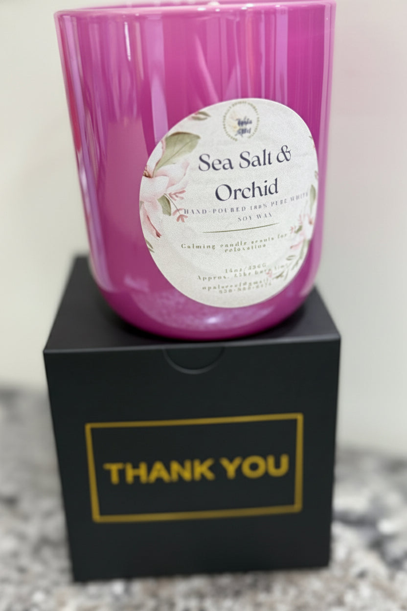 Sea Salt & Orchid 14oz Candle